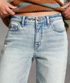 BKE Taylor Low Slung Baggy Wide Leg Stretch Jean Lepley Clearance