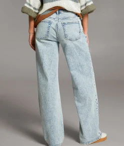 BKE Taylor Low Slung Baggy Wide Leg Stretch Jean Lepley Clearance