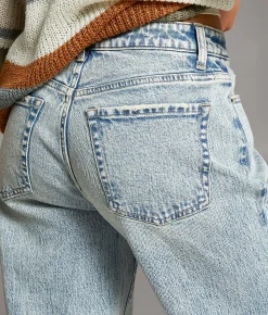 BKE Taylor Low Slung Baggy Wide Leg Stretch Jean Lepley Clearance