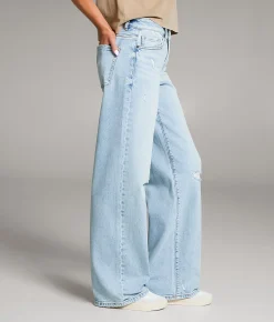 BKE Taylor Low Slung Baggy Wide Leg Stretch Jean Sawaya Discount