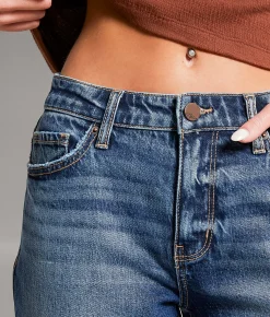 BKE Taylor Low Slung Classic Straight Stretch Jean Bellomy Sale