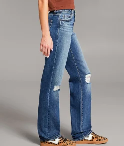 BKE Taylor Low Slung Classic Straight Stretch Jean Bellomy Sale