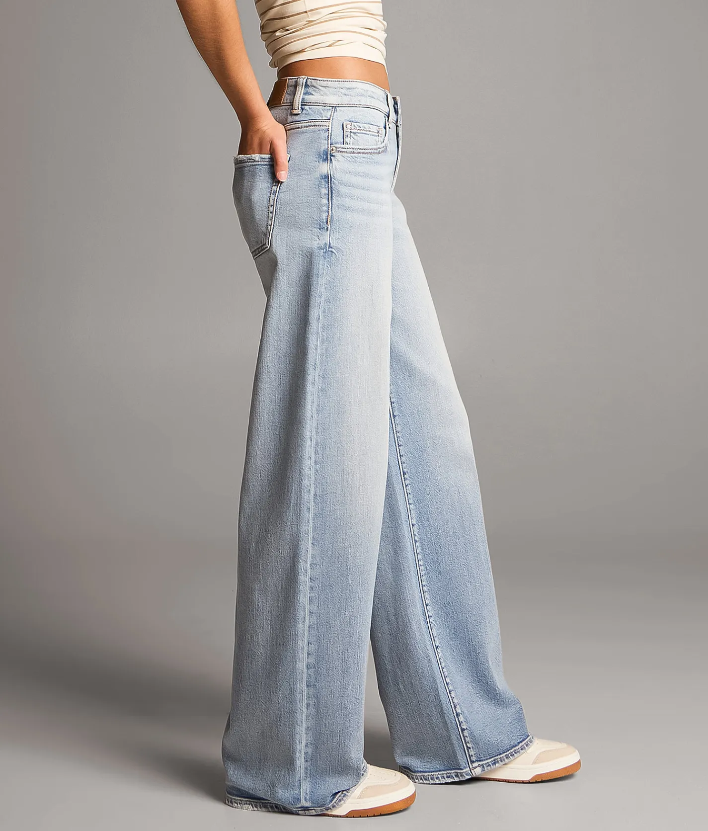 Jeans | BKE Taylor Low Slung Wide Leg Stretch Jean Wendling