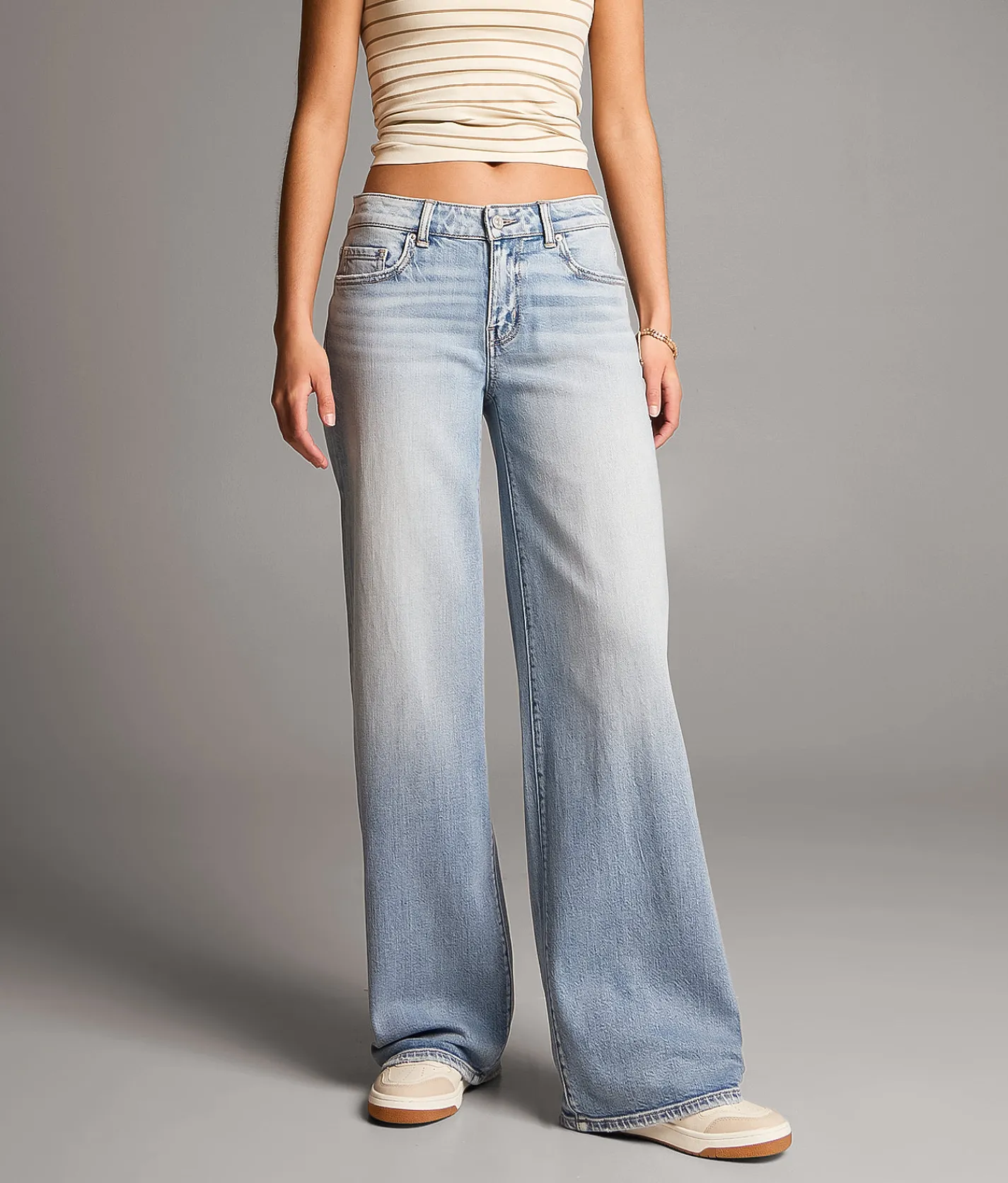 Jeans | BKE Taylor Low Slung Wide Leg Stretch Jean Wendling