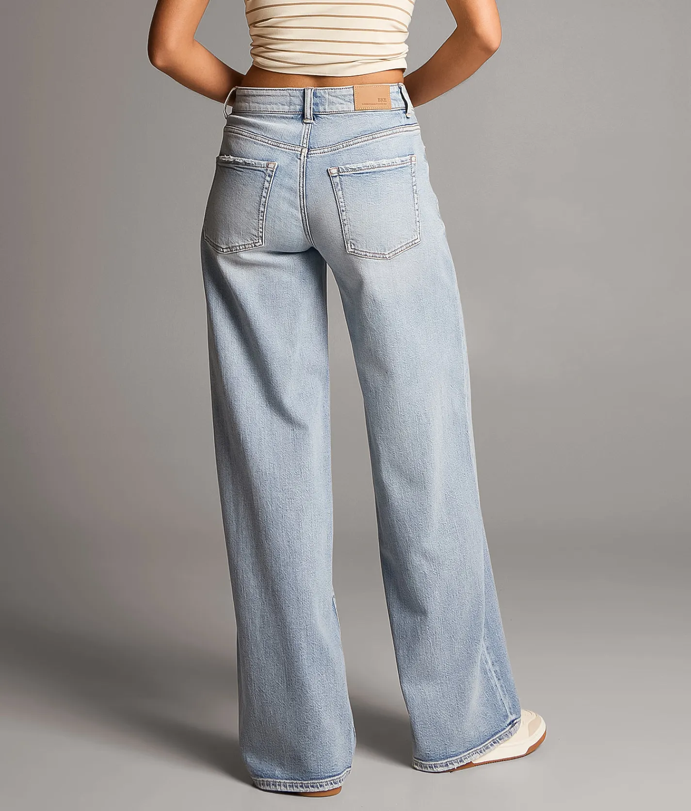 Jeans | BKE Taylor Low Slung Wide Leg Stretch Jean Wendling