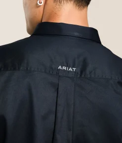 Ariat Team Logo Shirt Black Grey New