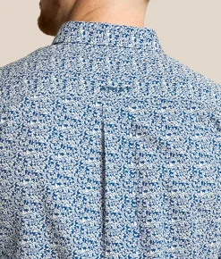Ariat Team Parks Fitted Shirt Blue Navy Hot