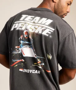 Tops | PHILCOS Team Penske T-Shirt Black