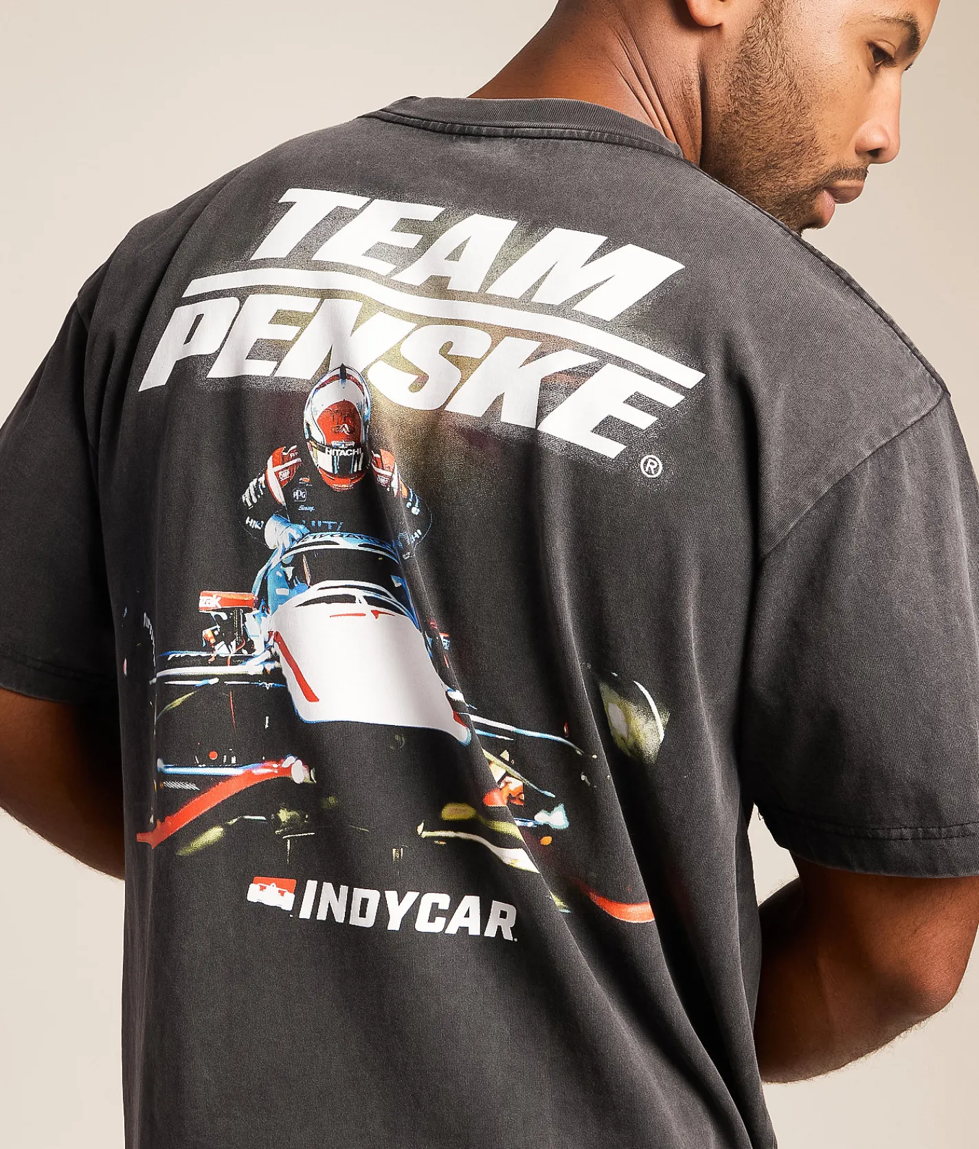 Tops | PHILCOS Team Penske T-Shirt Black
