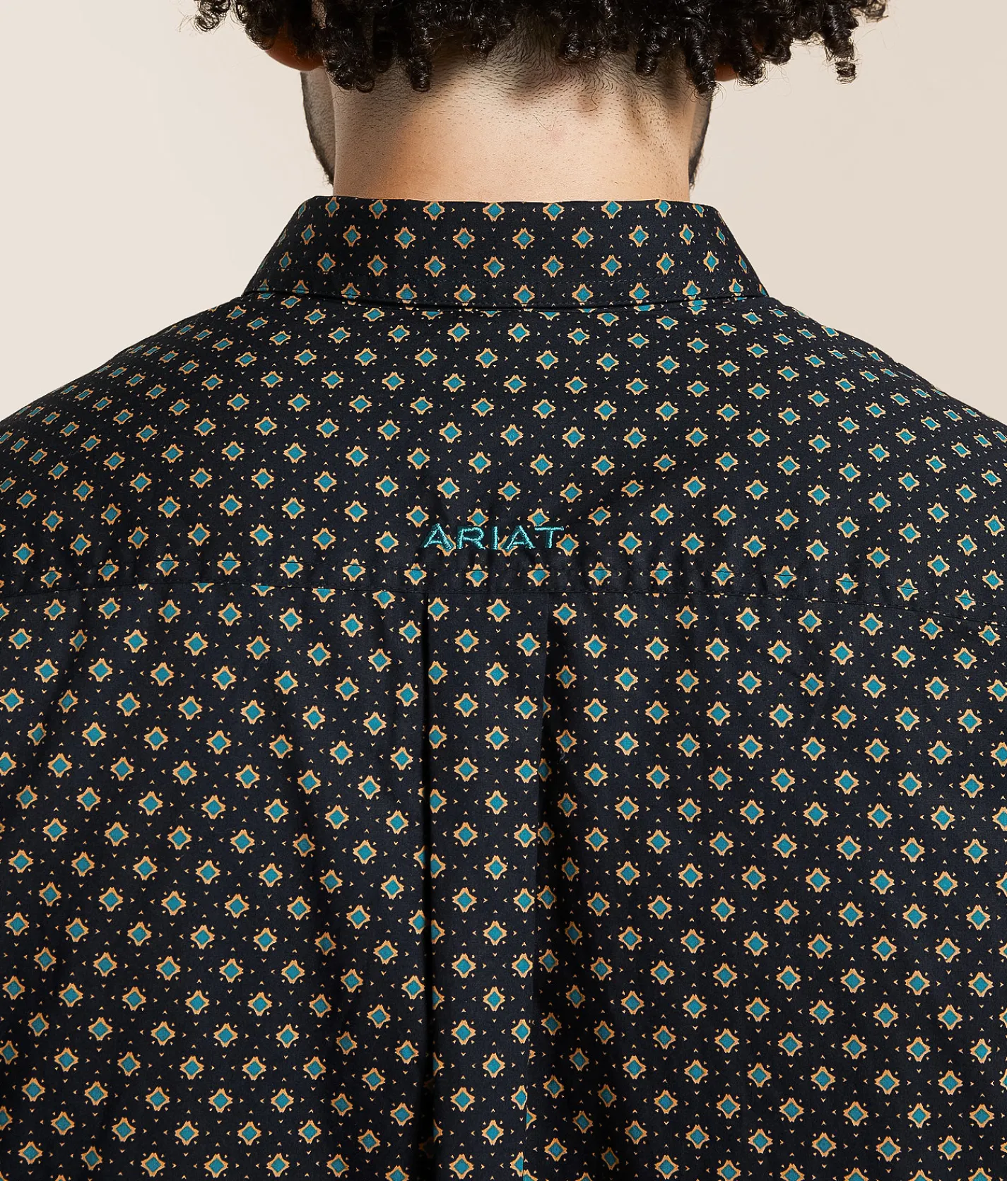 Tops | Ariat Team Philbert Classic Shirt Black Teal