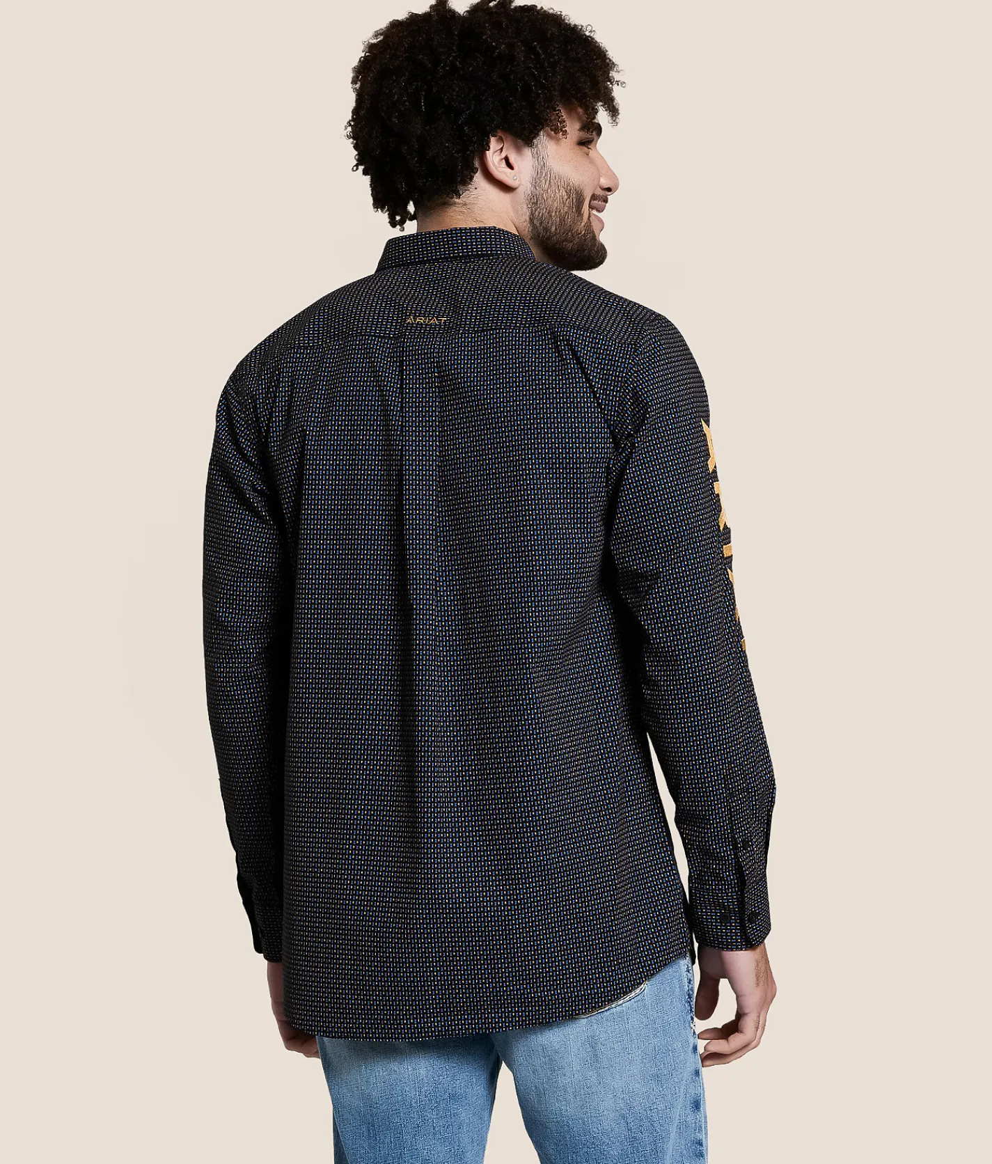 Ariat Team Portland Shirt Black Gold