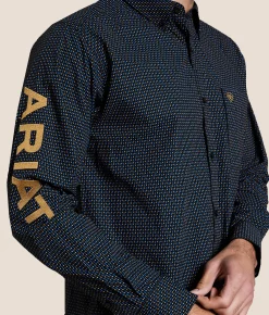 Ariat Team Portland Shirt Black Gold