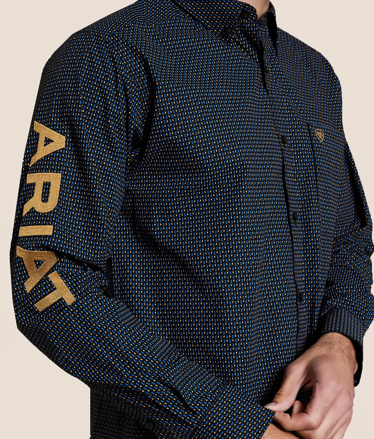 Ariat Team Portland Shirt Black Gold