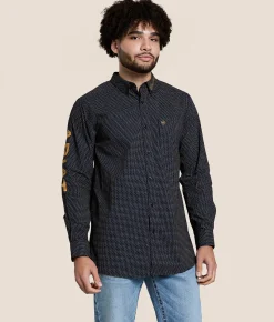 Ariat Team Portland Shirt Black Gold
