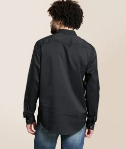 Tops | Kimes Ranch Team Stretch Shirt Khaki