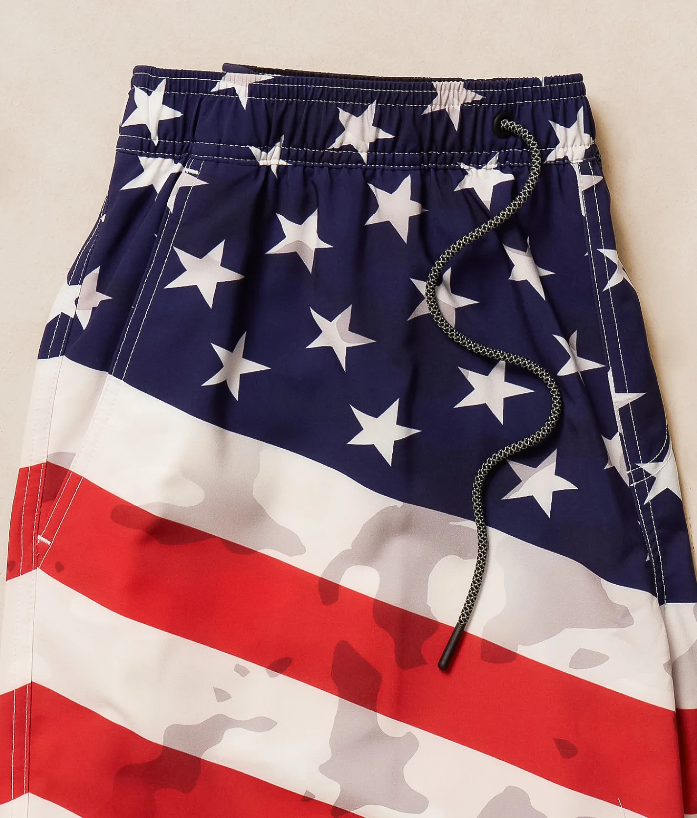 Bottoms | Howitzer Team USA Stretch Swim Trunks White