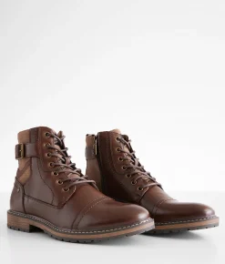 Steve Madden Teetr Boot Brown Clearance