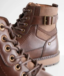 Steve Madden Teetr Boot Brown Clearance