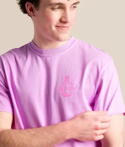 Old Row Tequila Made Me Do It T-Shirt Neon Violet Best