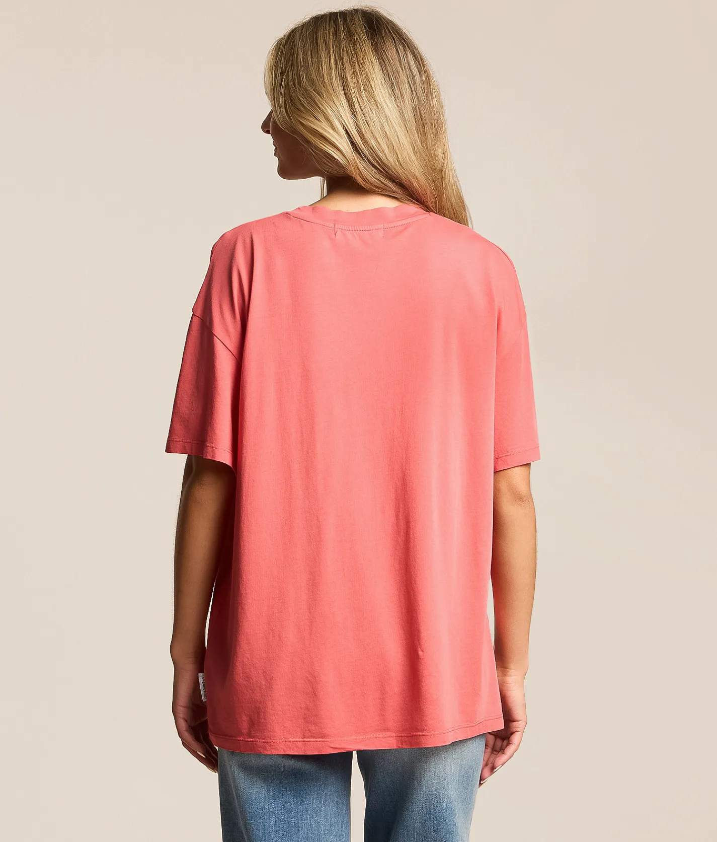The Laundry Room Tequila Sunrise Oversized T-Shirt Spiced Coral Best