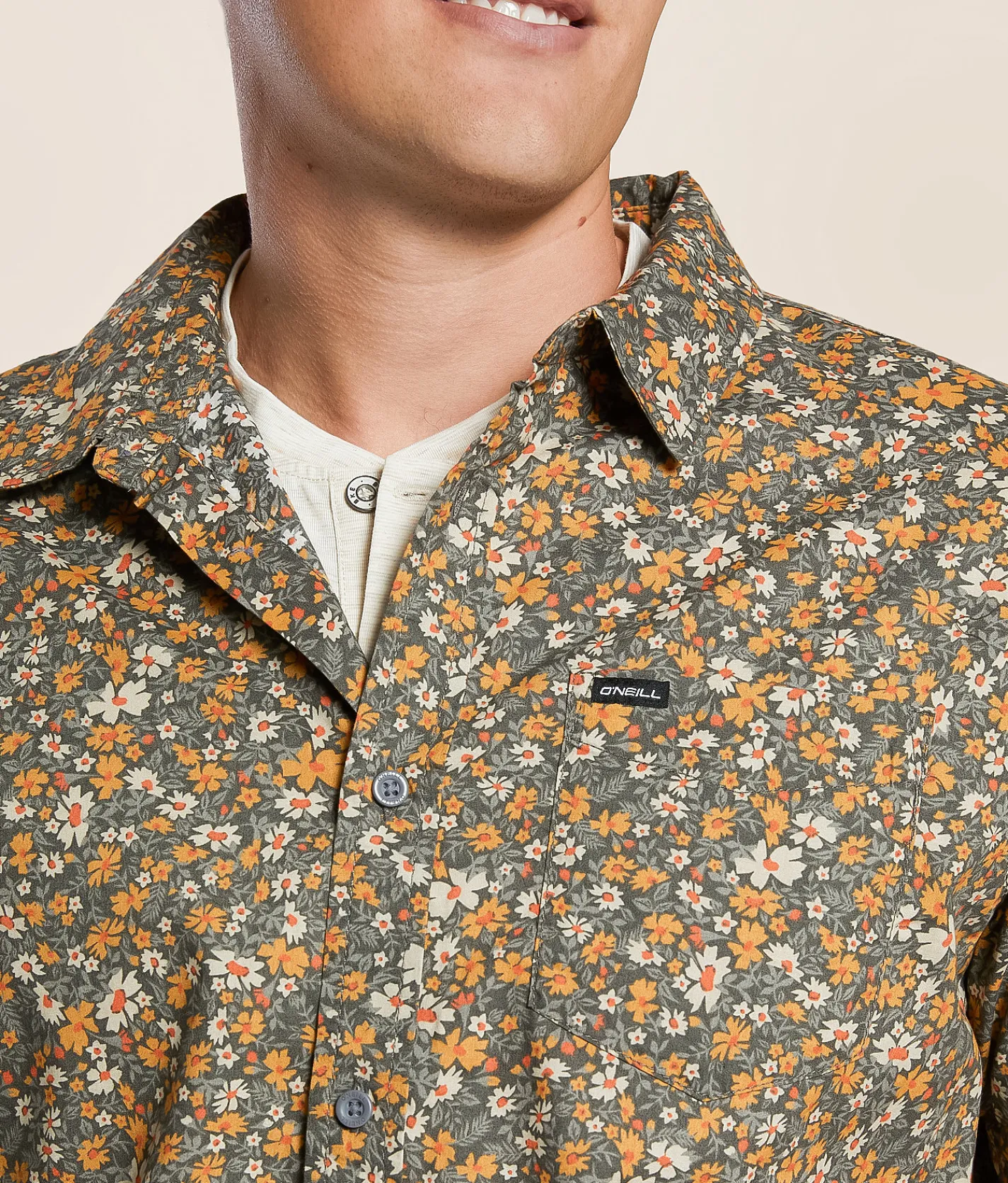 Tops | O'Neill Terrace Shirt Graphite