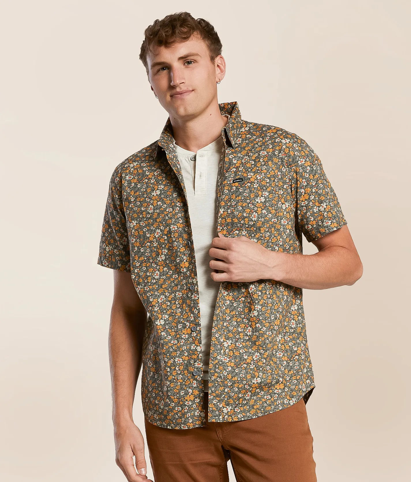 Tops | O'Neill Terrace Shirt Graphite