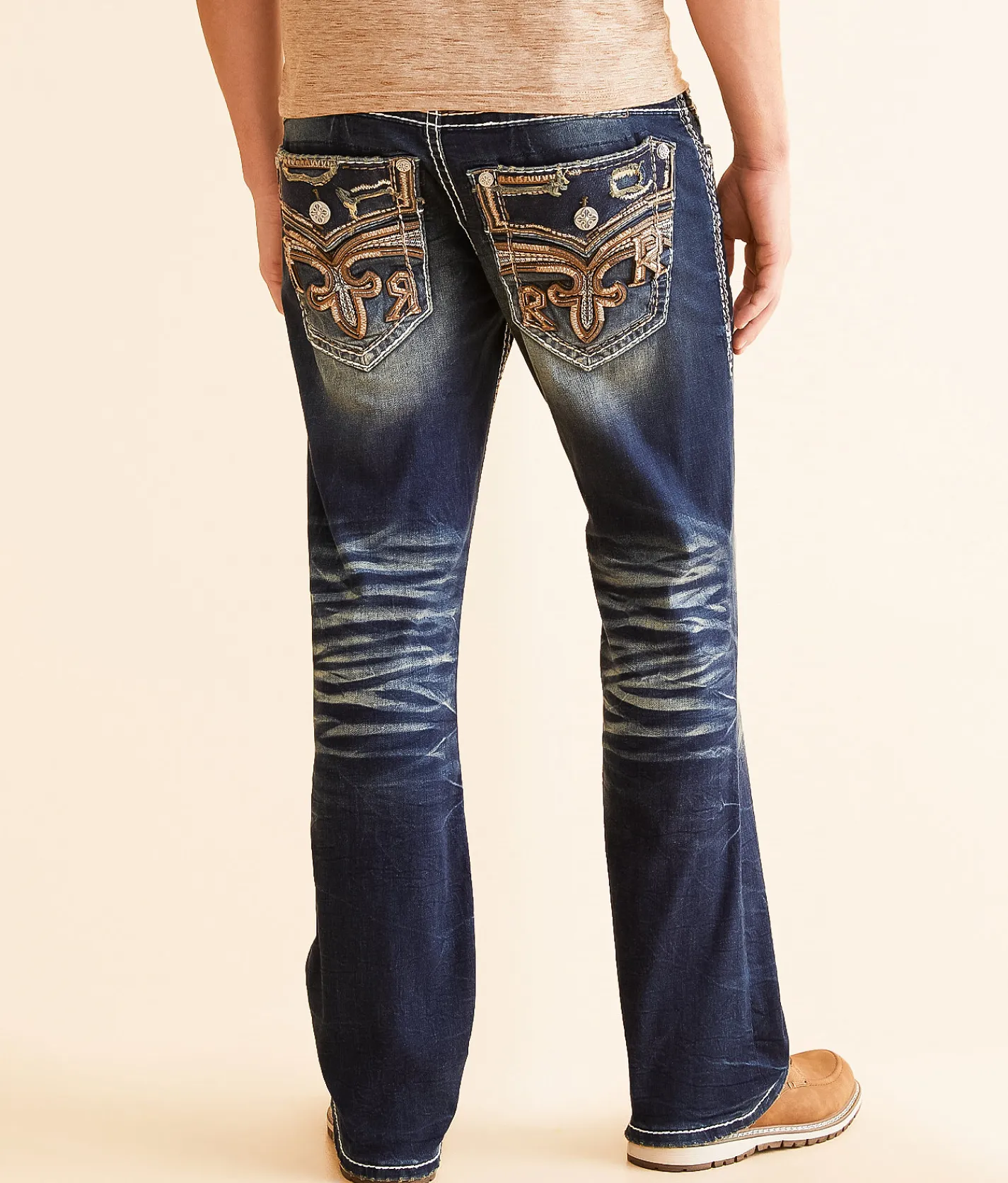 Rock Revival Jeans|Bottoms | Rock Revival Terry Boot Stretch Jean Terry B202