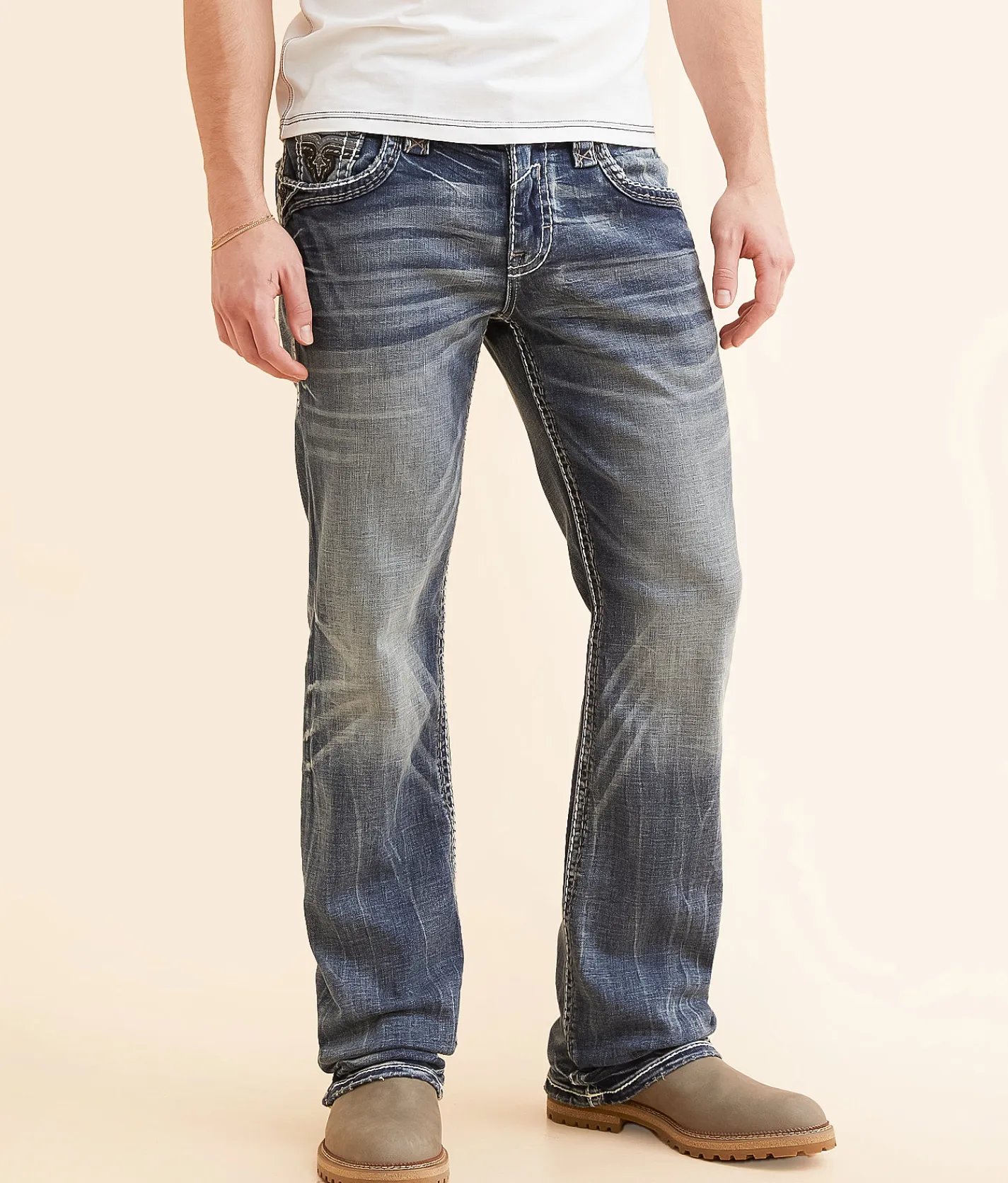 Rock Revival Jeans|Bottoms | Rock Revival Terry Slim Boot Stretch Jean Terry SB203