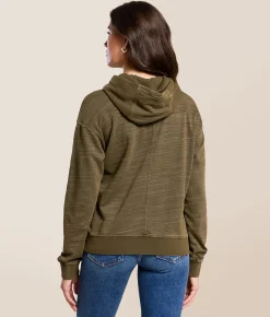 Kimes Ranch Tess Hooded Sweatshirt Dark Olive Outlet