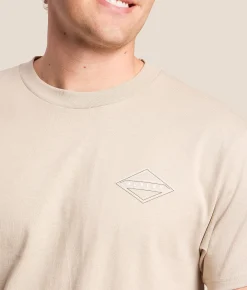 Hurley Tether T-Shirt Silver Grey Logan Discount