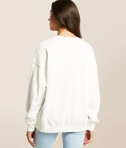 Tops | Gameday SOCIAL® Texas Longhorns Oversized Pullover White