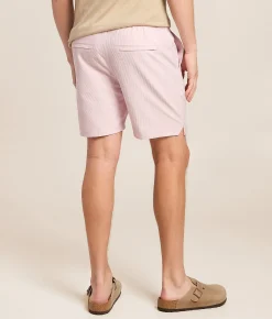 Bottoms|Shorts | Departwest Textured Hybrid Stretch Short Cornflower