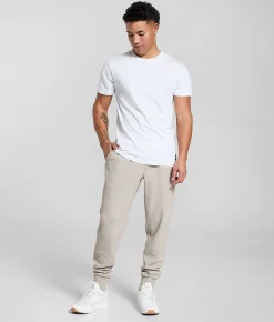 Bottoms | Maven Co-op Textured Jogger Mourning Dove