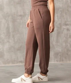 Buckle Black Textured Jogger Deep Taupe Hot