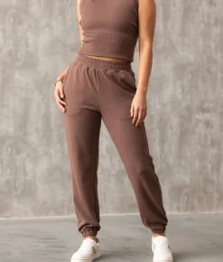Buckle Black Textured Jogger Deep Taupe Hot