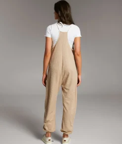 Rompers & Jumpsuits | BKE Textured Jumpsuit Taupe Natural