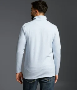 Outpost Makers Textured Quarter Zip Pullover Blue Best