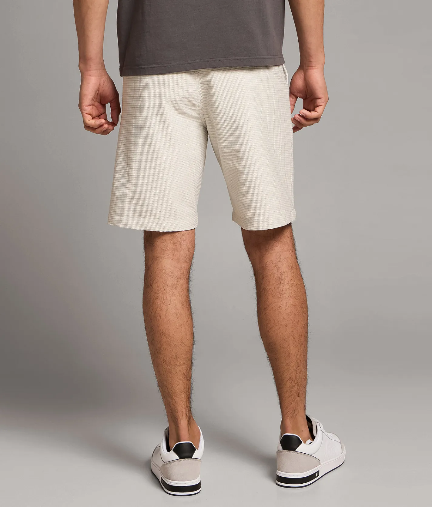 Shorts | BKE Textured Standard Hybrid Stretch Short Antarctica