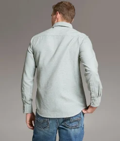 BKE Textured Standard Shirt Light Green New