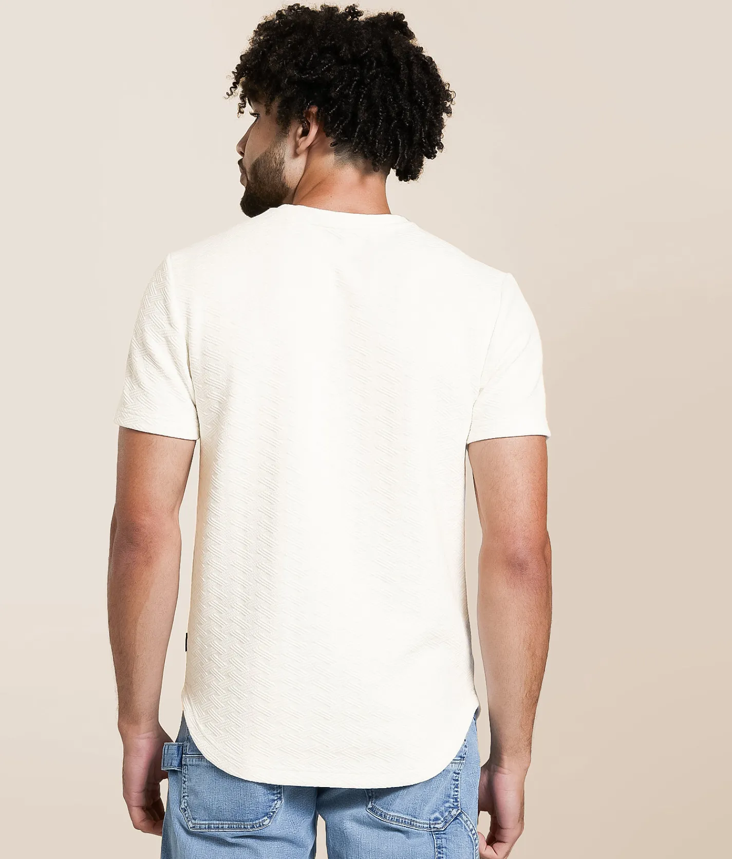 Tops | Nova Industries Textured T-Shirt Morel
