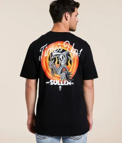 Tops|Graphic T-Shirts | Sullen That's All Folks T-Shirt Jet Black