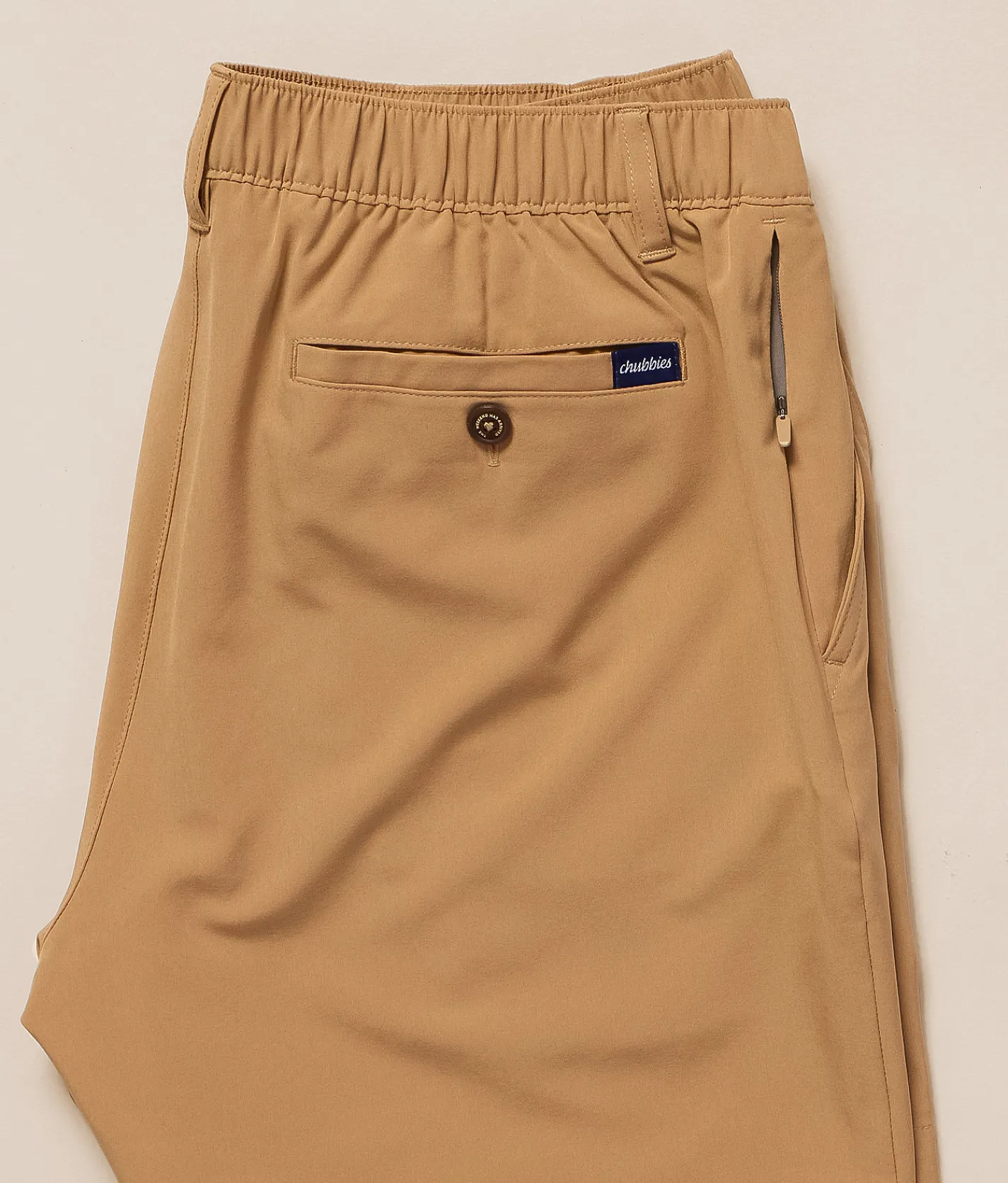 Chubbies The All About Almonds Hybrid Stretch Short Beige Hot