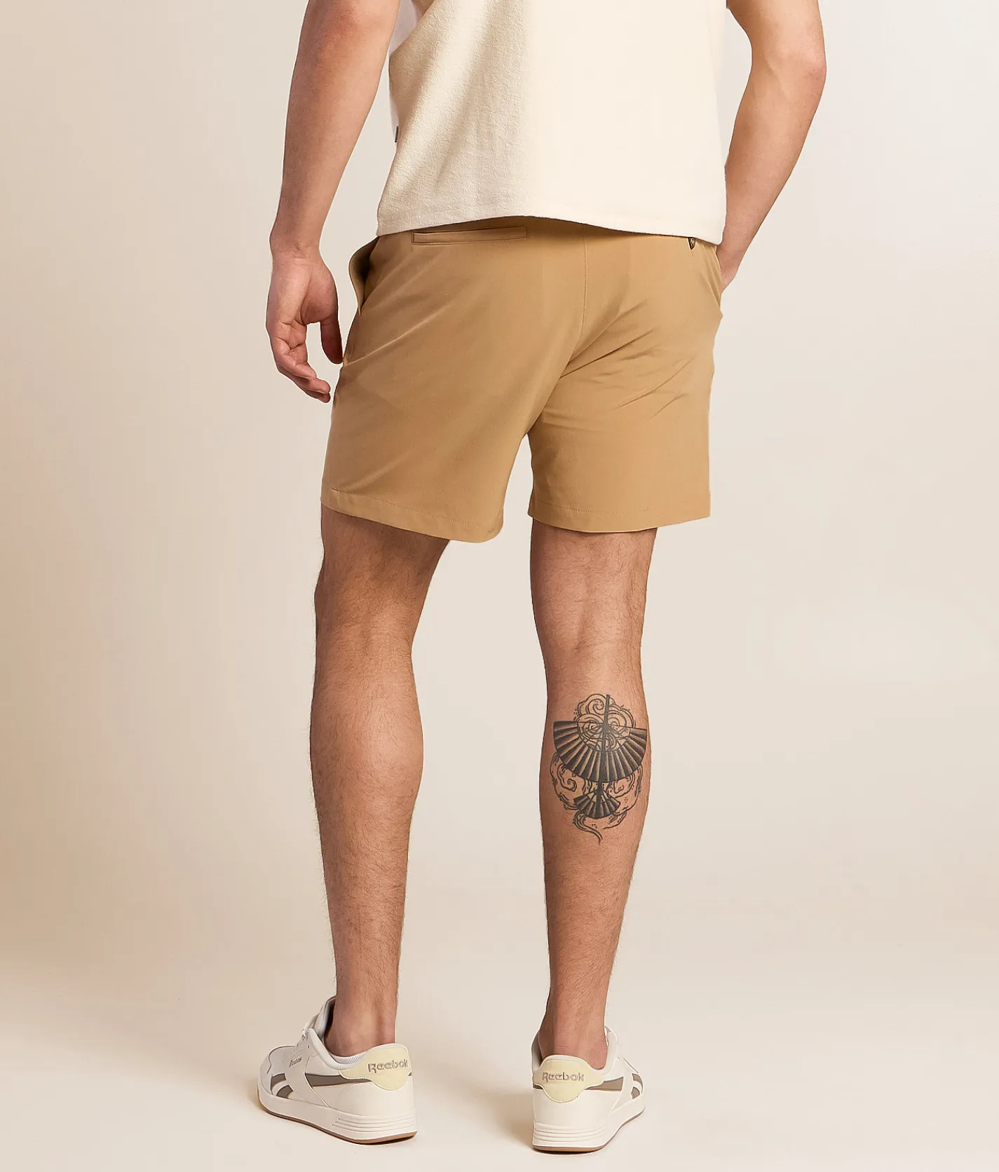 Chubbies The All About Almonds Hybrid Stretch Short Beige Hot
