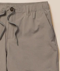 Chubbies The All Days Hybrid Stretch Short Grey Heather