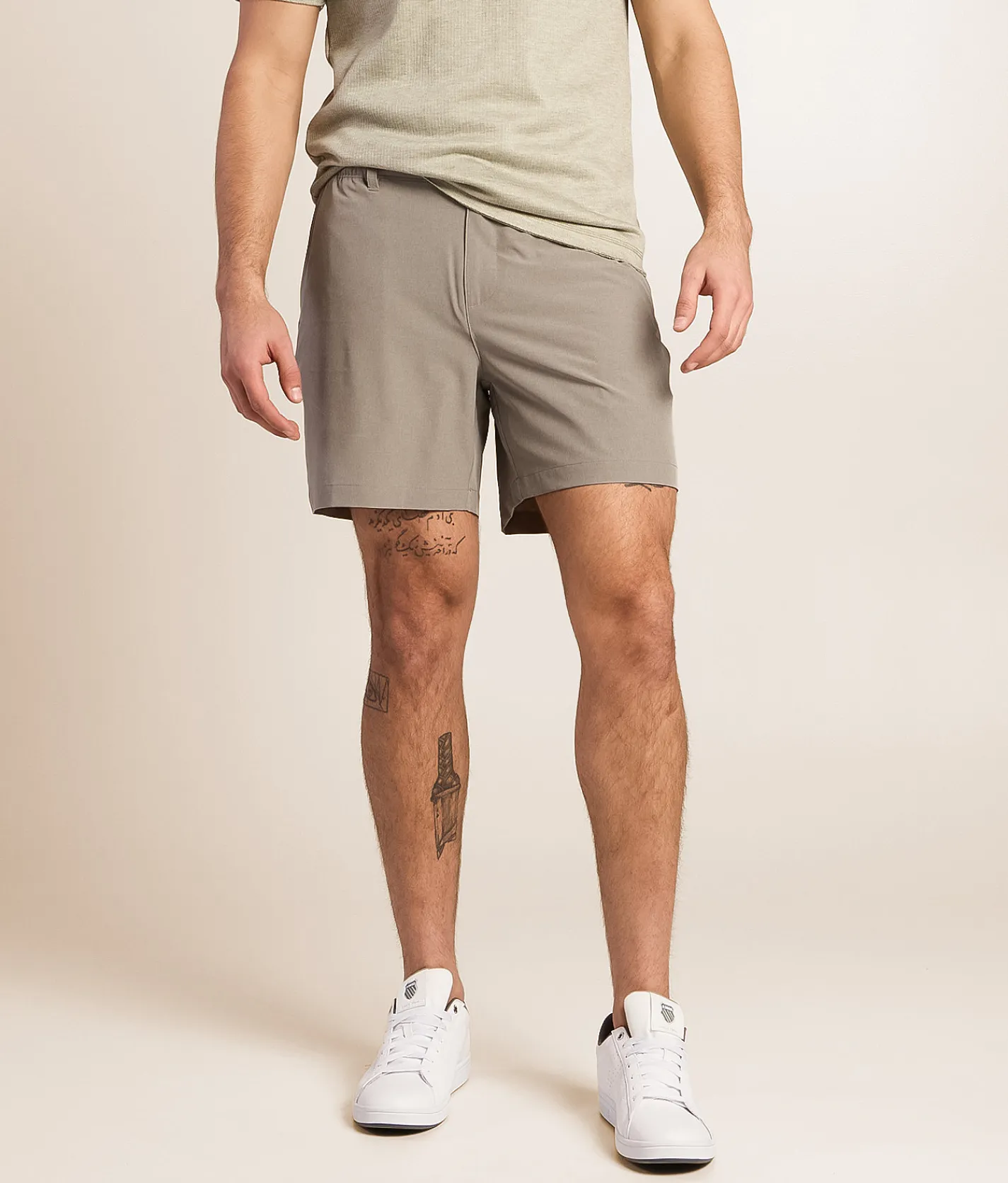 Chubbies The All Days Hybrid Stretch Short Grey Heather