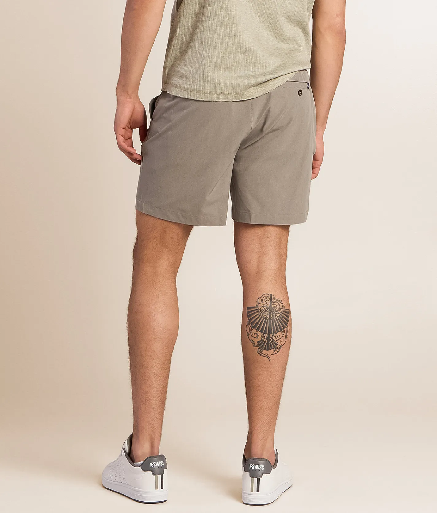 Chubbies The All Days Hybrid Stretch Short Grey Heather