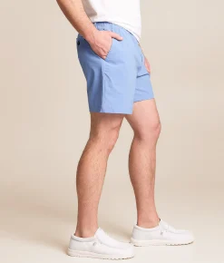 Shorts | Chubbies The Alpine Skies Hybrid Stretch Short Dusty Blue