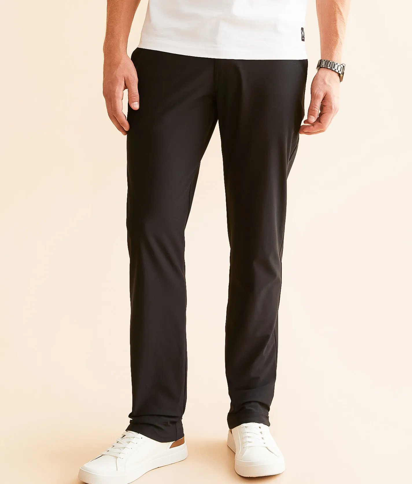 Bottoms | Maven Co-op The Back Nine Chino Stretch Pant Black