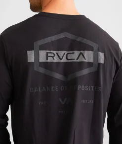 RVCA The Balance Sport T-Shirt Black Sport Hot