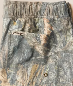 Sendero Provisions Co. The Barton Stretch Swim Trunks Will Tree Camo Best